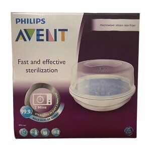 NEW Philips Avent Microwave Steam Sterilizer